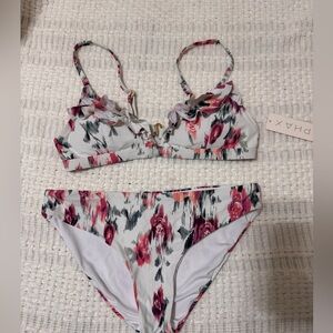 PHAX Women's Floral Bikini Multicolor, Medium NWT
